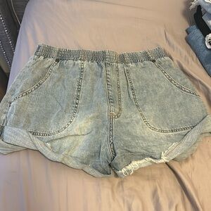 One Teaspoon Jean Shorts